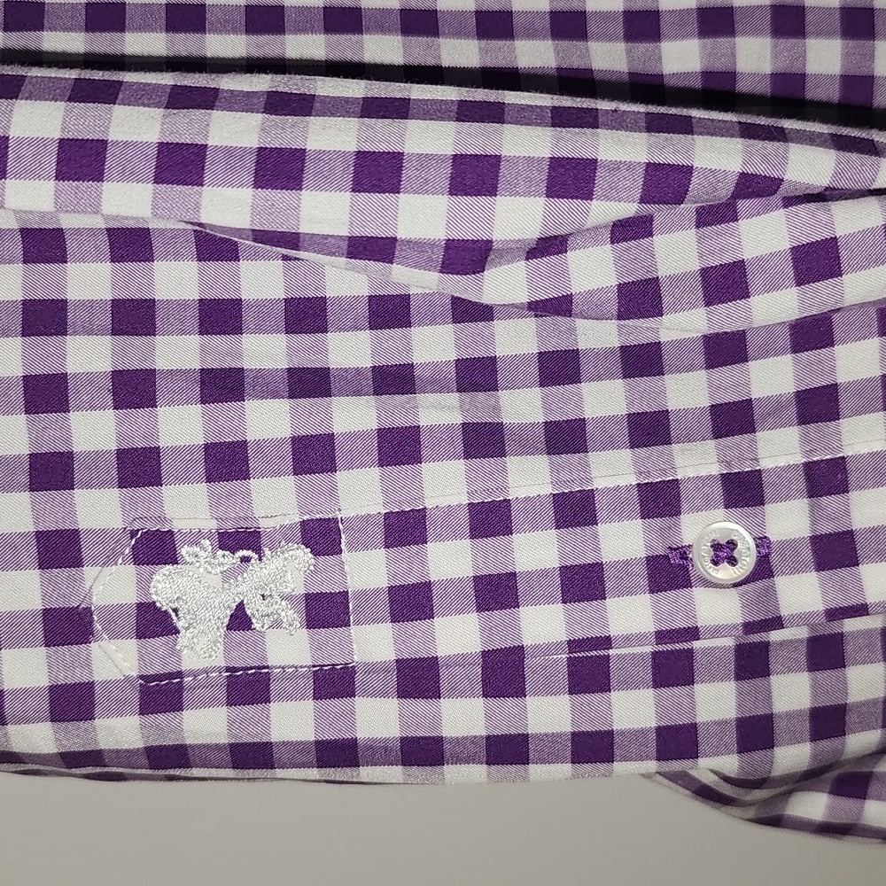 Bugatchi Uomo Gingham Button Down Shirt - image 4